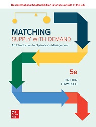 9781266156649 Cachon Matching Supply with Demand 5th edition 